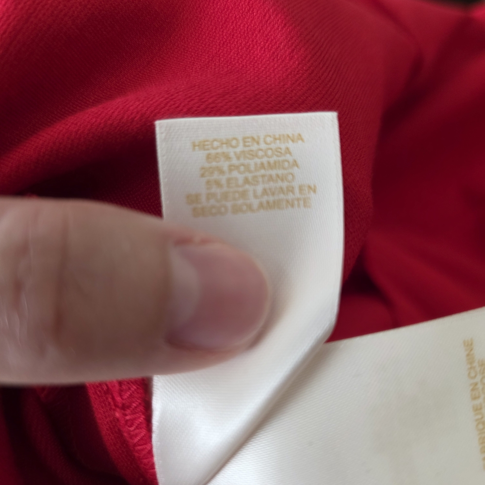 Kate Spade Vibrant Red Midi Dress - Picture 6 of 6